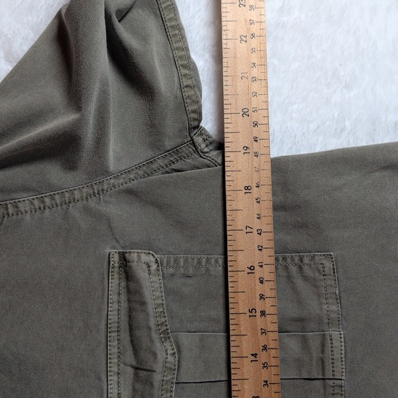 349-Abercrombie‎ & Fitch Khaki Shirt - Picture 3 of 4